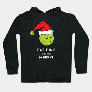 Merry Pickleball Christmas Hoodie